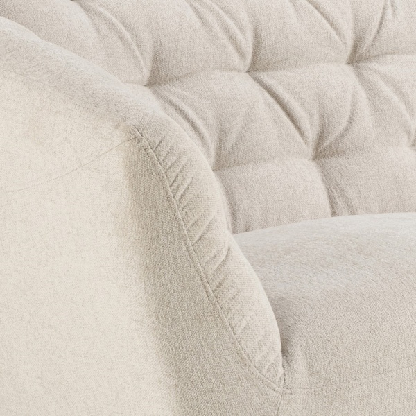 Sofa 2-osobowa Ria beżowa Juto 4 - ACTONA